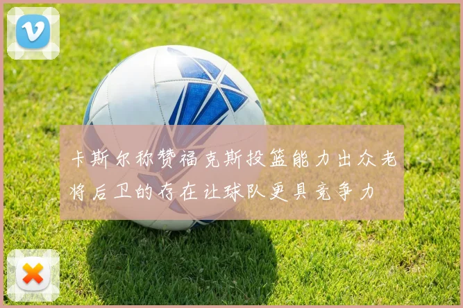 卡斯尔称赞福克斯投篮能力出众老将后卫的存在让球队更具竞争力
